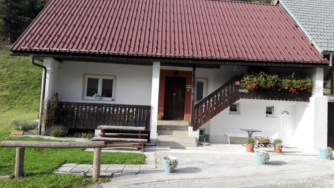 Apartmaji Korosec Na Koprivniku Apartment Koprivnik v Bohinju Bagian luar foto